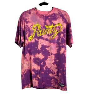Rare RUNTZ Worldwide T Shirt 2010s Weed Stoner Streetwear Size medium
